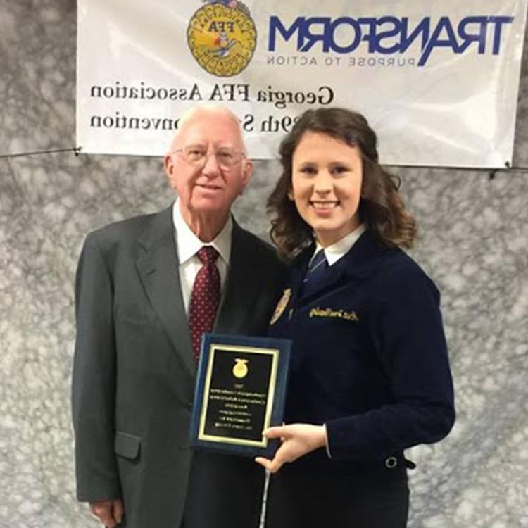 Meet Ava Jane Teasley, FFA North Region State Vice President